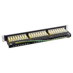 Patch Panel 2U, FTP cat6, 48 porturi RJ45 - ASYTECH Networking - 3