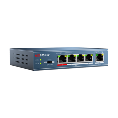 Switch 4 porturi PoE, 1 port uplink- HIKVISION - 3