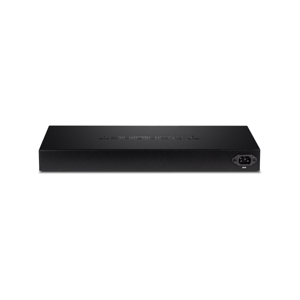 Switch Web Smart, 16 x Gigabit PoE+, 4 x Gigabit/SFP, putere 370W - TRENDnet - 3