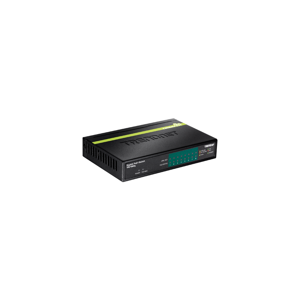 Switch 8 porturi Gigabit PoE/PoE+ 61W - TRENDnet - 1
