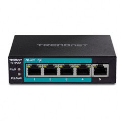 Switch 4 porturi Fast Ethernet Long Range 250m PoE+ 60W, 1 port Fast Ethernet - TRENDnet - 2
