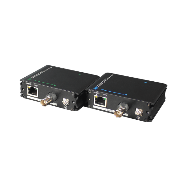 Extender date+PoE (EPOC) pe cablu Coaxial/UTP, 400-500 metri - UTEPO - 1