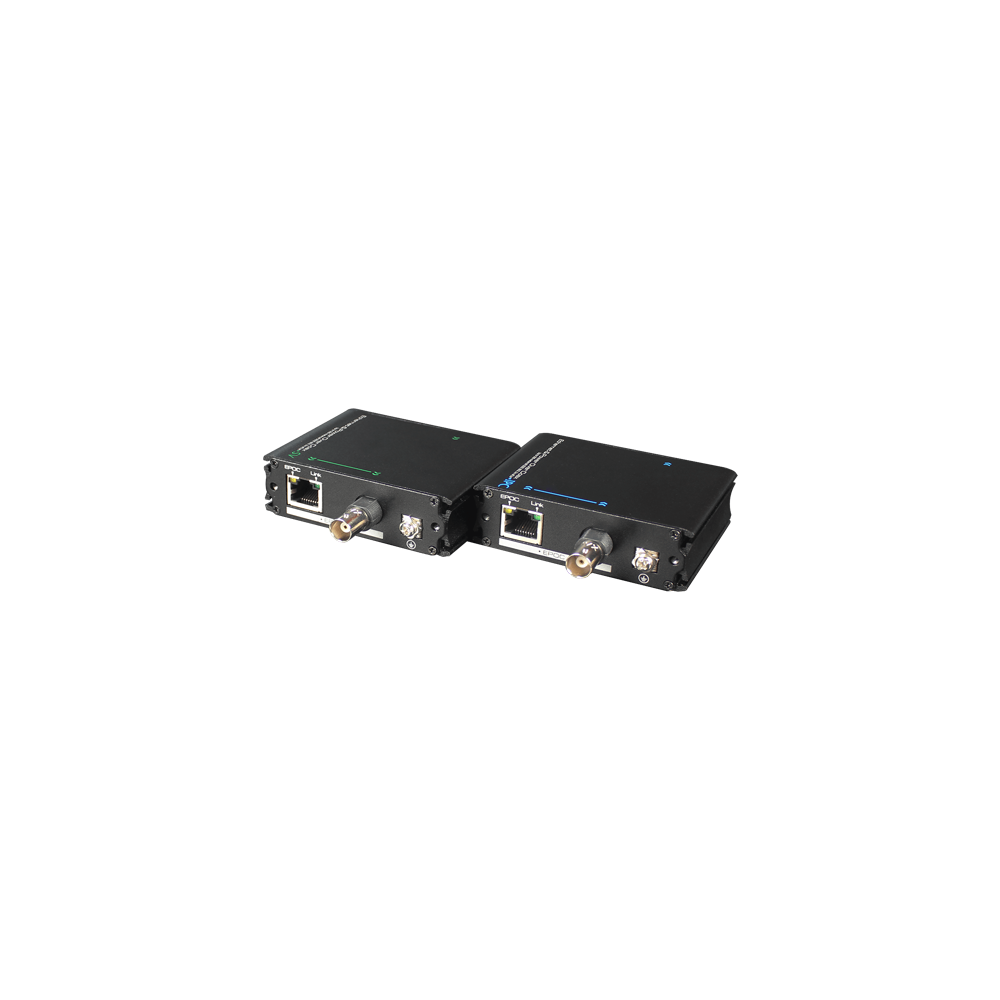 Extender date+PoE (EPOC) pe cablu Coaxial/UTP, 400-500 metri - UTEPO - 1