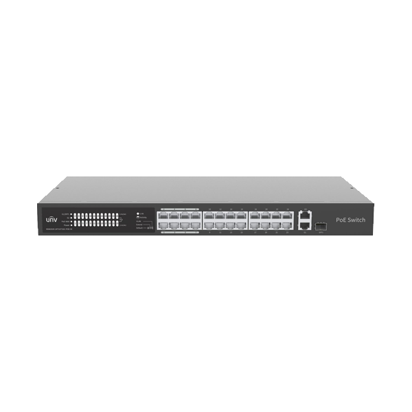 Switch 24 porturi PoE, 1 port Gigaethernet, 1 port Combo - UNV - 1