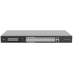Switch 24 porturi PoE, 1 port Gigaethernet, 1 port Combo - UNV - 1