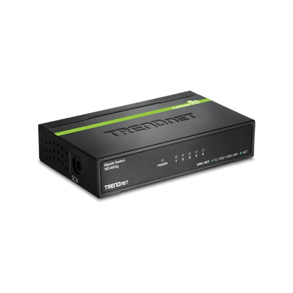 Switch GREENnet 5 porturi Gigabit - TRENDnet - 1