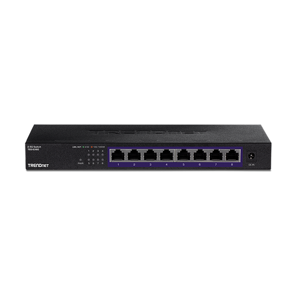 Switch 8 porturi 2.5G, Fanless - TRENDnet - 1