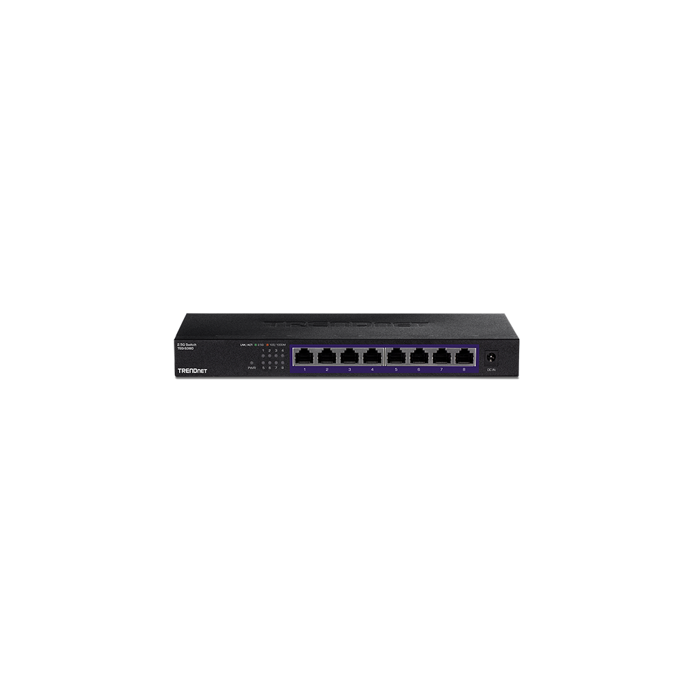 Switch 8 porturi 2.5G, Fanless - TRENDnet - 1