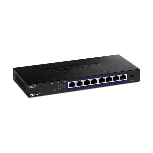 Switch 8 porturi 2.5G, Fanless - TRENDnet - 2