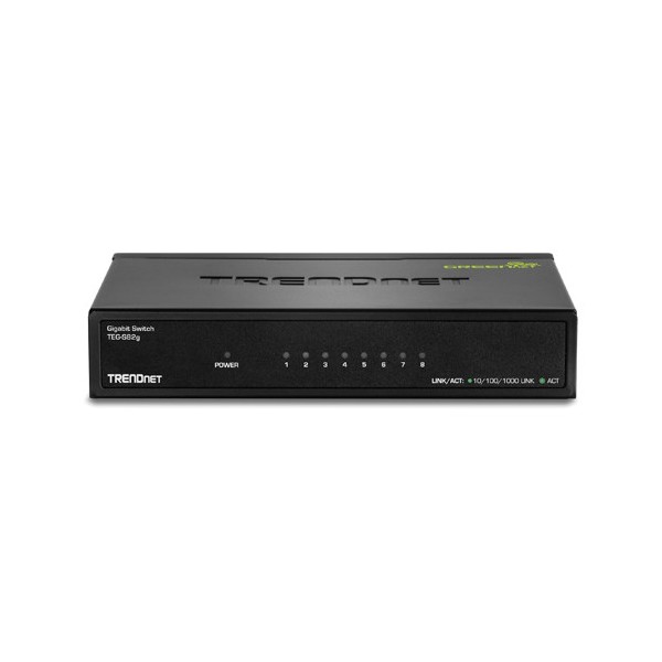 Switch GREENnet 8 porturi Gigabit - TRENDnet - 2