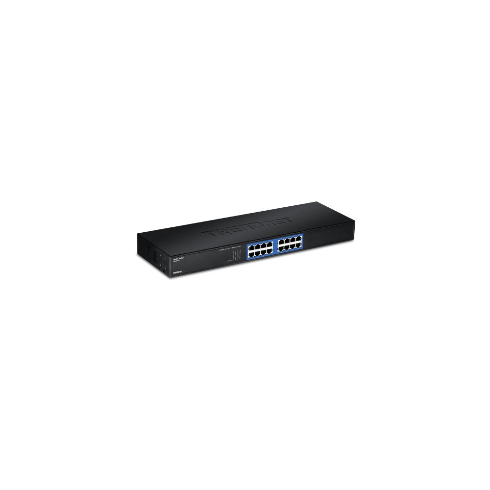 Switch GREENnet rack mount 16 porturi Gigabit - TRENDnet - 1