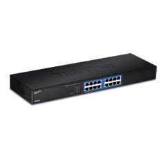Switch GREENnet rack mount 16 porturi Gigabit - TRENDnet - 1
