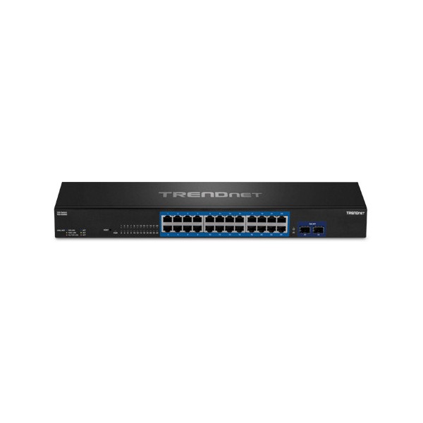 Switch 24 porturi Gigabit, 2 porturi SFP+ 10G - TRENDnet - 2