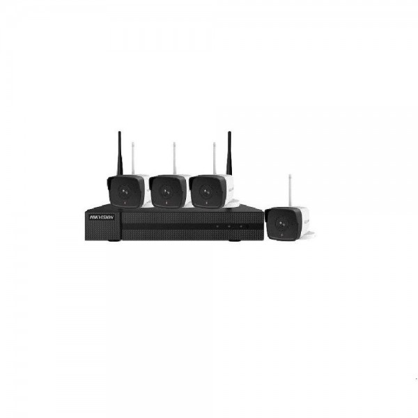 KIT WIFI 4 camere bullet si NVR HiWatch ( kitul nu contine HDD) - 1