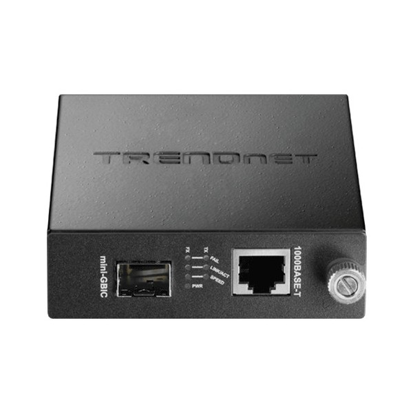 Mediaconvertor Gigabit - SFP fibra optica (pt TFC-1600) - TRENDnet - 2