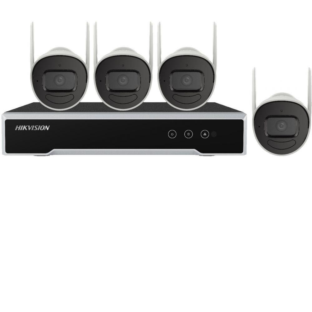 Kit supraveghere video exterior Hikvision IP WIFI NK42W0H(D) 2MP - 1
