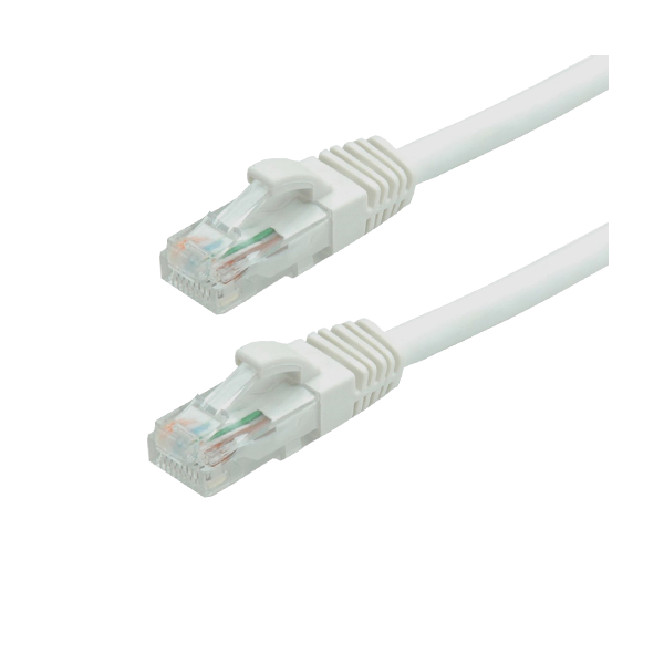 Patch cord Gigabit UTP cat6, LSZH, 3.0m, alb - ASYTECH Networking - 1