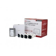 Kit supraveghere Hikvision IP NK42N0H-1T(SG), 2MP - 1