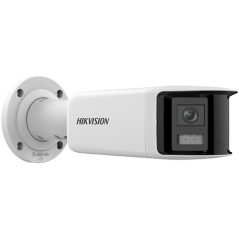DarkFighter, AcuSense - Camera IP, 4MP, Panoramic view 180°, lentila 2.8mm, IR 40m, Audio, Alarma, PoE, IP67 - HIKVISION - 1