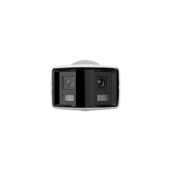 DarkFighter, AcuSense - Camera IP, 4MP, Panoramic view 180°, lentila 2.8mm, IR 40m, Audio, Alarma, PoE, IP67 - HIKVISION - 2