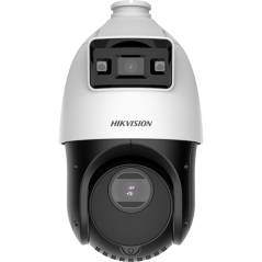 TandemVu, DarkFighter si ColorVu - PTZ IP 4MP, lentila 2.8mm si 4.8~120mm(25X), WL 30m, IR 100m, Audio, Alarma - HIKVISION - 1