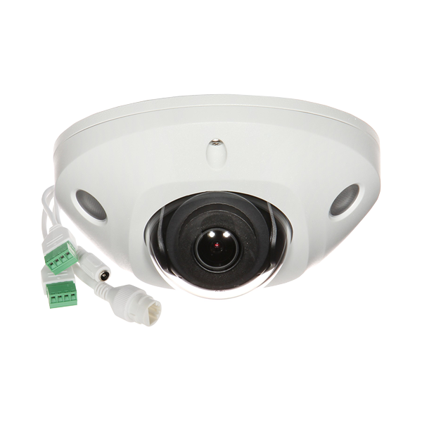 AcuSense - Camera IP 4MP, lentila 2.8mm, IR 30m, Audio, Alarma, PoE, IP67, IK8 - HIKVISION - 3