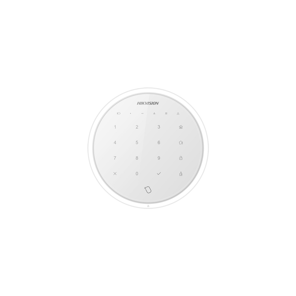 Tastatura wireless cu cititor card, 868 Mhz - HIKVISION - 1
