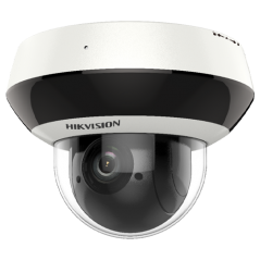 Camera mini PTZ IP 4MP, zoom optic 4X, IR20m, PoE, IK10, DarkFighter - HIKVISION - 1