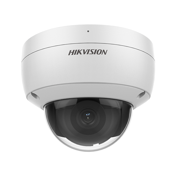 Camera IP AcuSense 8.0 MP, lentila 2.8mm, IR 30m, Audio, SDcard, IK10 - HIKVISION - 1