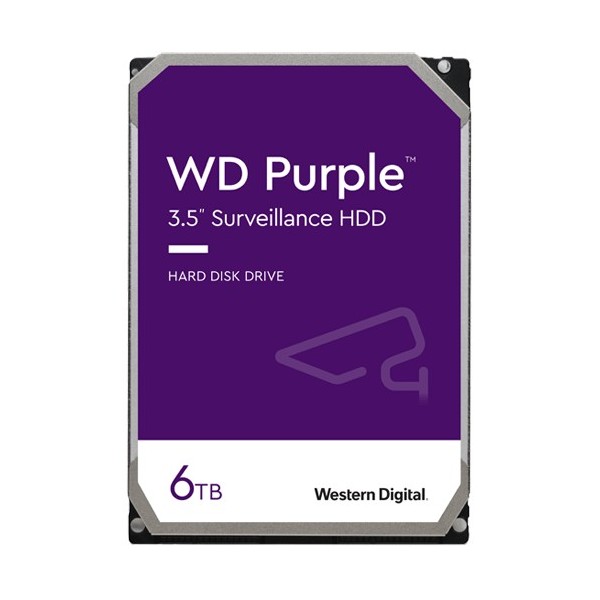 Hard disk 6TB - Western Digital PURPLE - 1