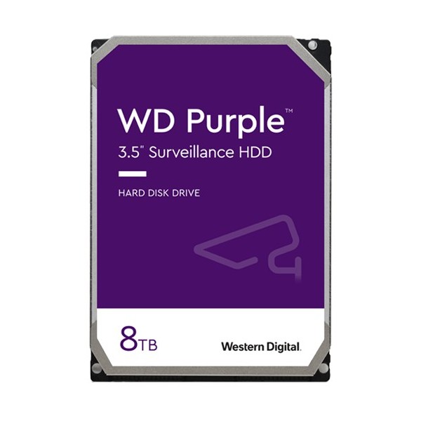 Hard disk 8TB - Western Digital PURPLE - 1