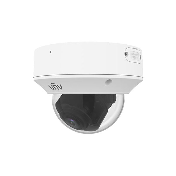 Camera IP LightHunter 8 MP, lentila AF 2.8 -12 mm, IR 40m, Audio, IK10 - UNV - 1