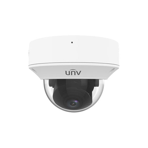 Camera IP LightHunter 8 MP, lentila AF 2.8 -12 mm, IR 40m, Audio, IK10 - UNV - 2