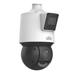 Camera Dual-lens IP, PTZ, 4MP, 25X, IR100m&WL30m, AutoTracking, Audio, Alarm, PoE, IP66 - UNV - 1