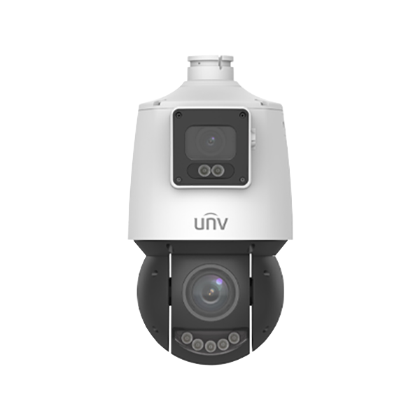 Camera Dual-lens IP, PTZ, 4MP, 25X, IR100m&WL30m, AutoTracking, Audio, Alarm, PoE, IP66 - UNV - 2