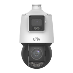 Camera Dual-lens IP, PTZ, 4MP, 25X, IR100m&WL30m, AutoTracking, Audio, Alarm, PoE, IP66 - UNV - 2