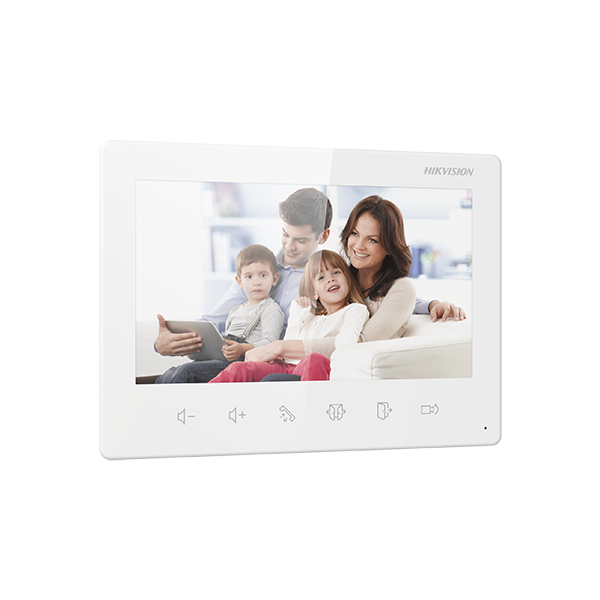 Kit videointerfon analogic 7inch, camera 2MP, conectare 2 fire - HIKVISION - 3