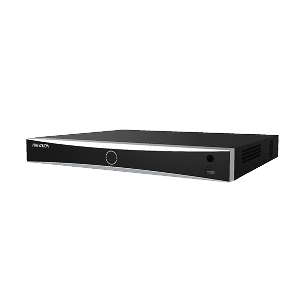 AcuSense - NVR 4K, 32 canale 12MP, Alarma 4IN/1 OUT - HIKVISION - 1