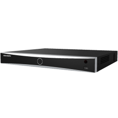 AcuSense - NVR 4K, 32 canale 12MP, Alarma 4IN/1 OUT - HIKVISION - 1