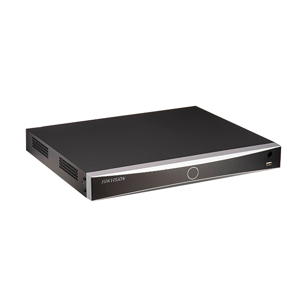 NVR AcuSense 8 canale 12MP, 8 porturi PoE, Alarma - HIKVISION - 1