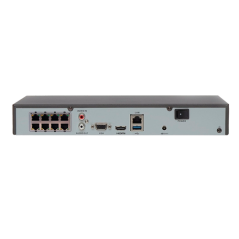 NVR 8 canale IP, Ultra HD rezolutie 4K - 8 porturi POE - HIKVISION - 2
