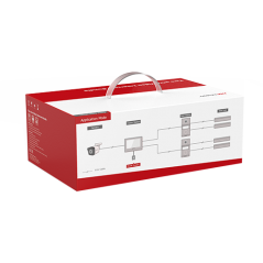 Kit videointerfon analogic 7inch, camera 2MP, conectare 2 fire - HIKVISION - 4