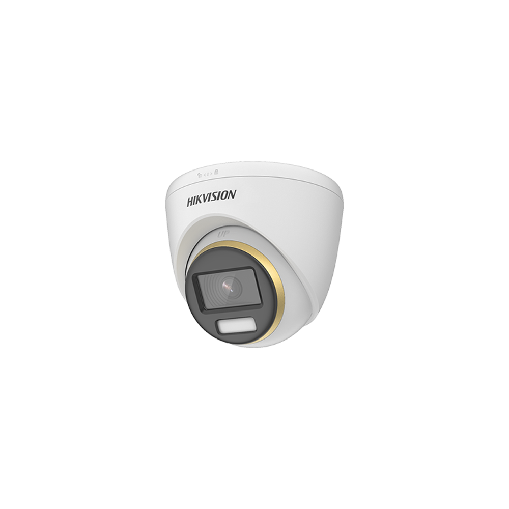 Camera AnalogHD ColorVu 2MP, lentila 2.8mm, lumina alba 40 m, IP67 - HIKVISION - 1