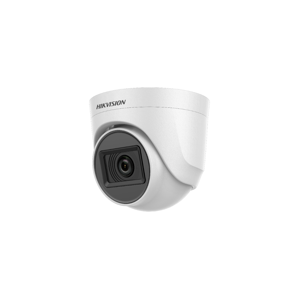 Camera analog, 2MP, lentila 2.8mm, IR 20 m, Audio over coaxial, TVI/AHD/CVI/CVBS - HIKVISION - 1