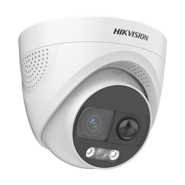 ColorVu - Camera Analog 4K cu PIR 11 m, lentila 2.8mm, WL 20 m, Audio, Alarma, IP67 - HIKVISION - 1