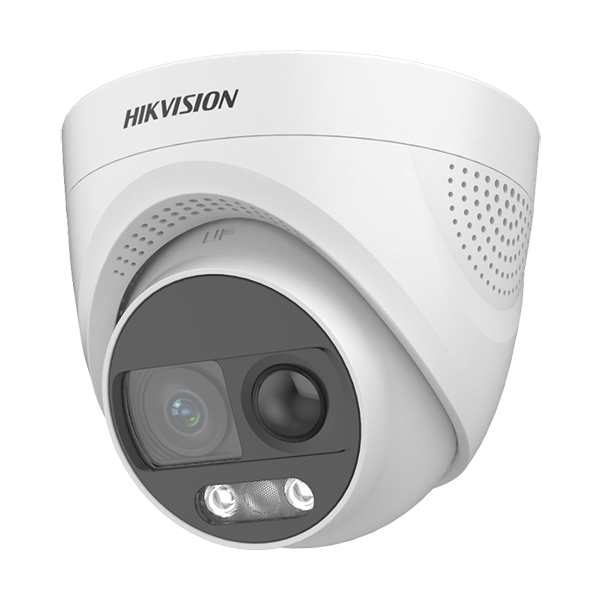 ColorVu - Camera Analog 4K cu PIR 11 m, lentila 2.8mm, WL 20 m, Audio, Alarma, IP67 - HIKVISION - 3