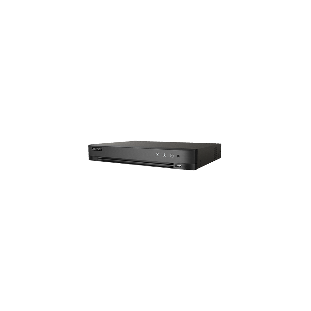 DVR 4K AcuSense, 4ch, audio over coaxial, Smart Playback - HIKVISION - 1
