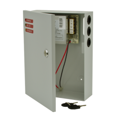 Sursa de alimentare 12V, 5A, back-up in cabinet metalic - 1