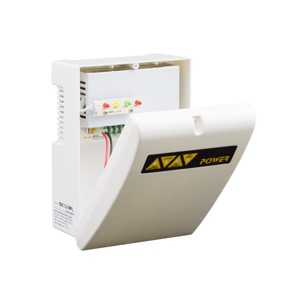 Sursa de alimentare 12V/3A, back-up in cabinet de plastic - 1