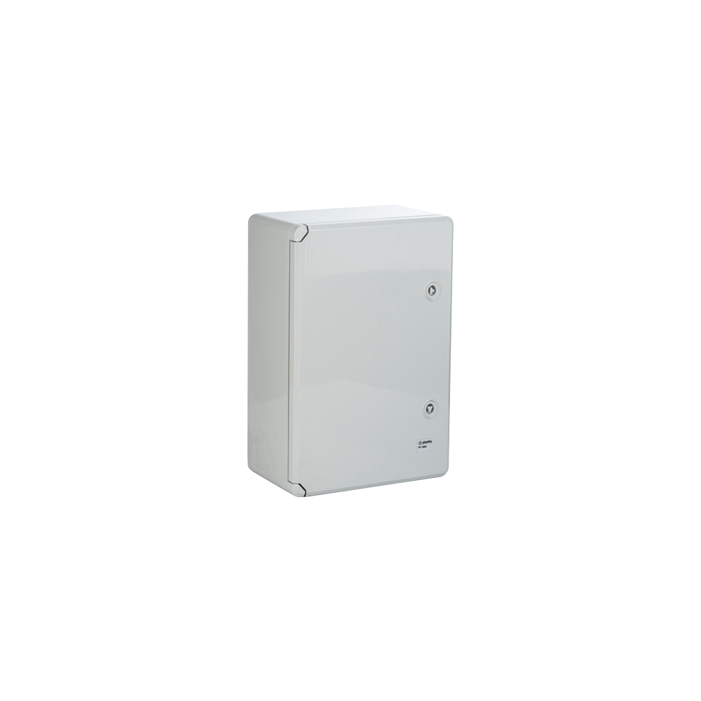 Cutie distributie IP65 din ABS gri, usa mata, placa metalica, 350x500x190 mm - 1